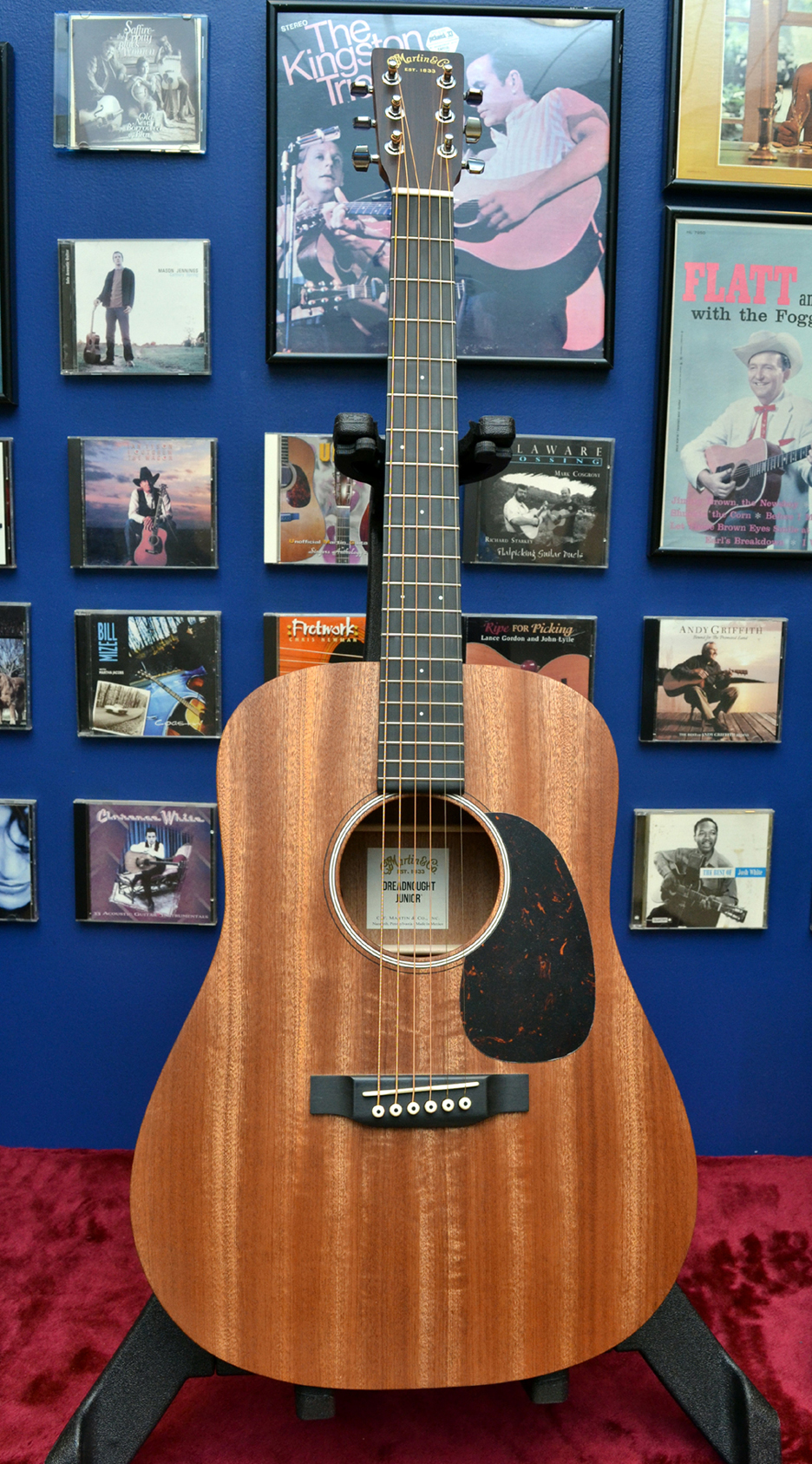 Martin dreadnought on sale junior mahogany