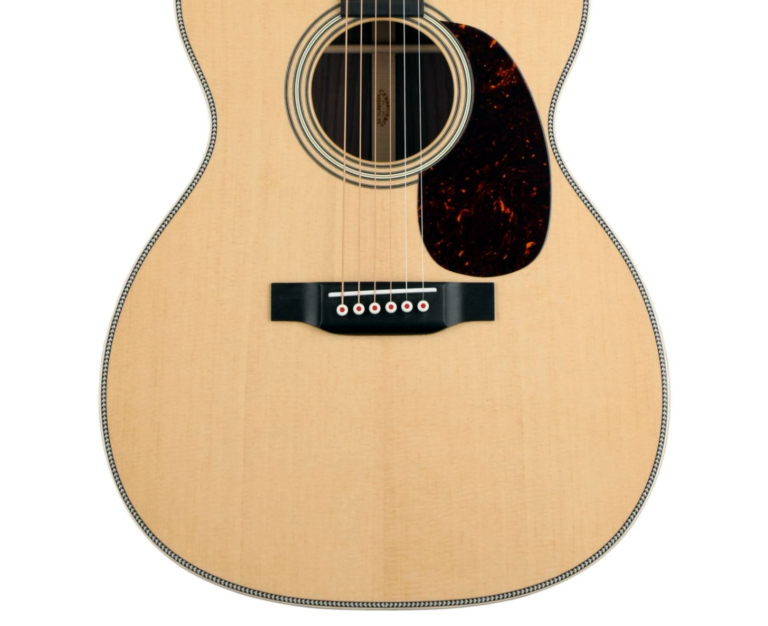 Martin 00028 Modern Deluxe lower bout One Man's Guitar