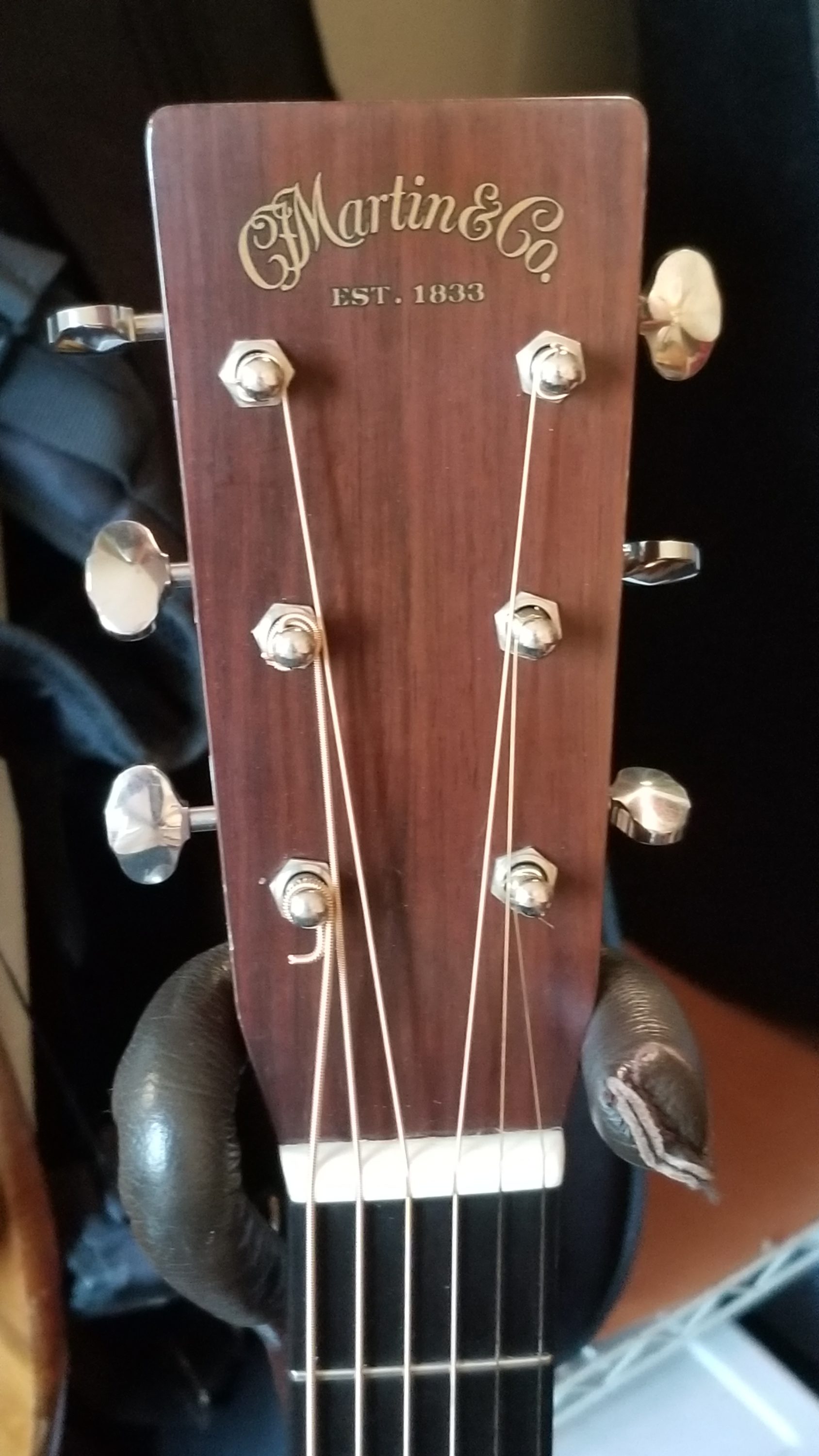 Headstock Martin Brazilian D28 Conversion to prewar specs One Man's