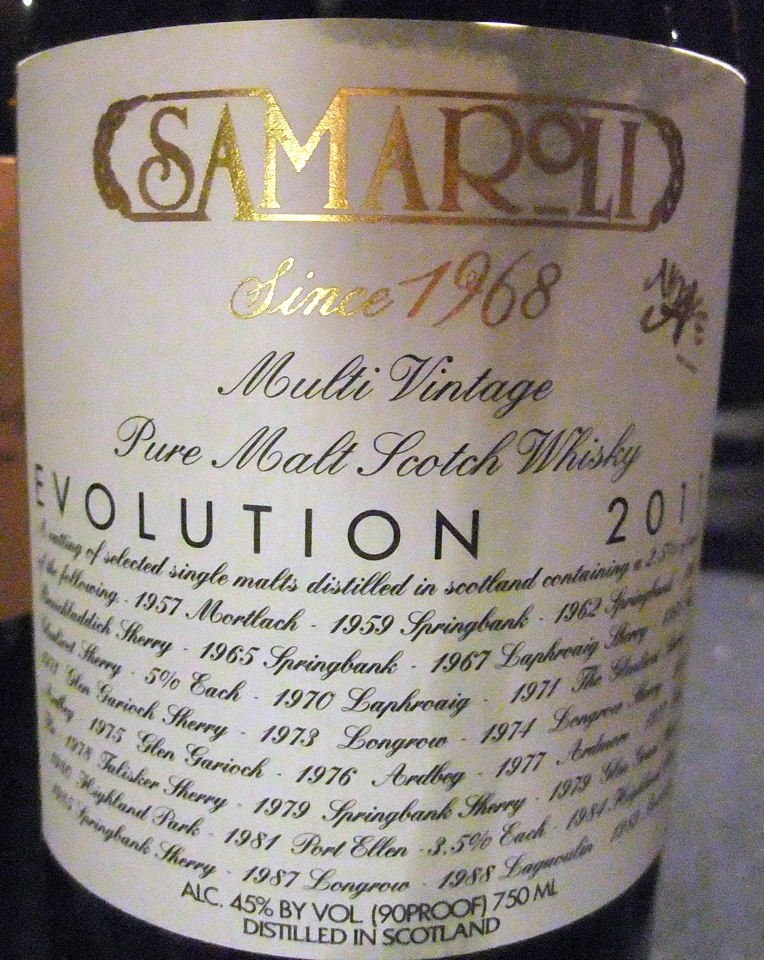 Samaroli Evolution 2001