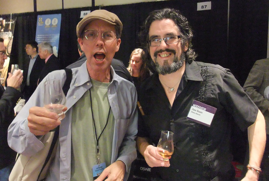 Spike McClure Dave Broom Whiskyfest NY