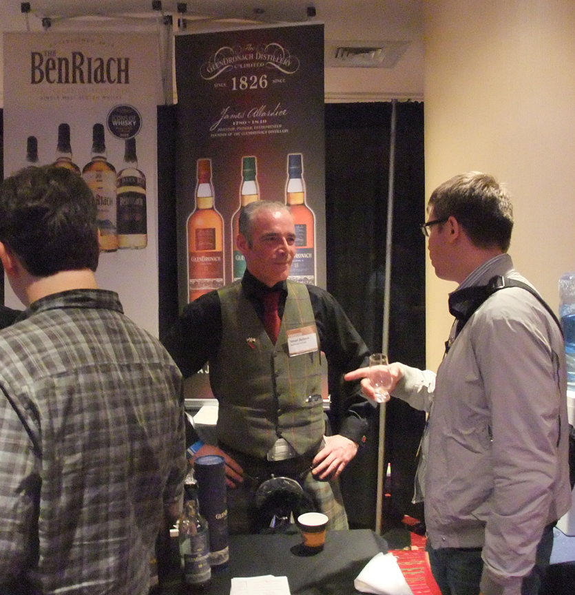 Stewart Buchanan of BenRiach at Whiskyfest