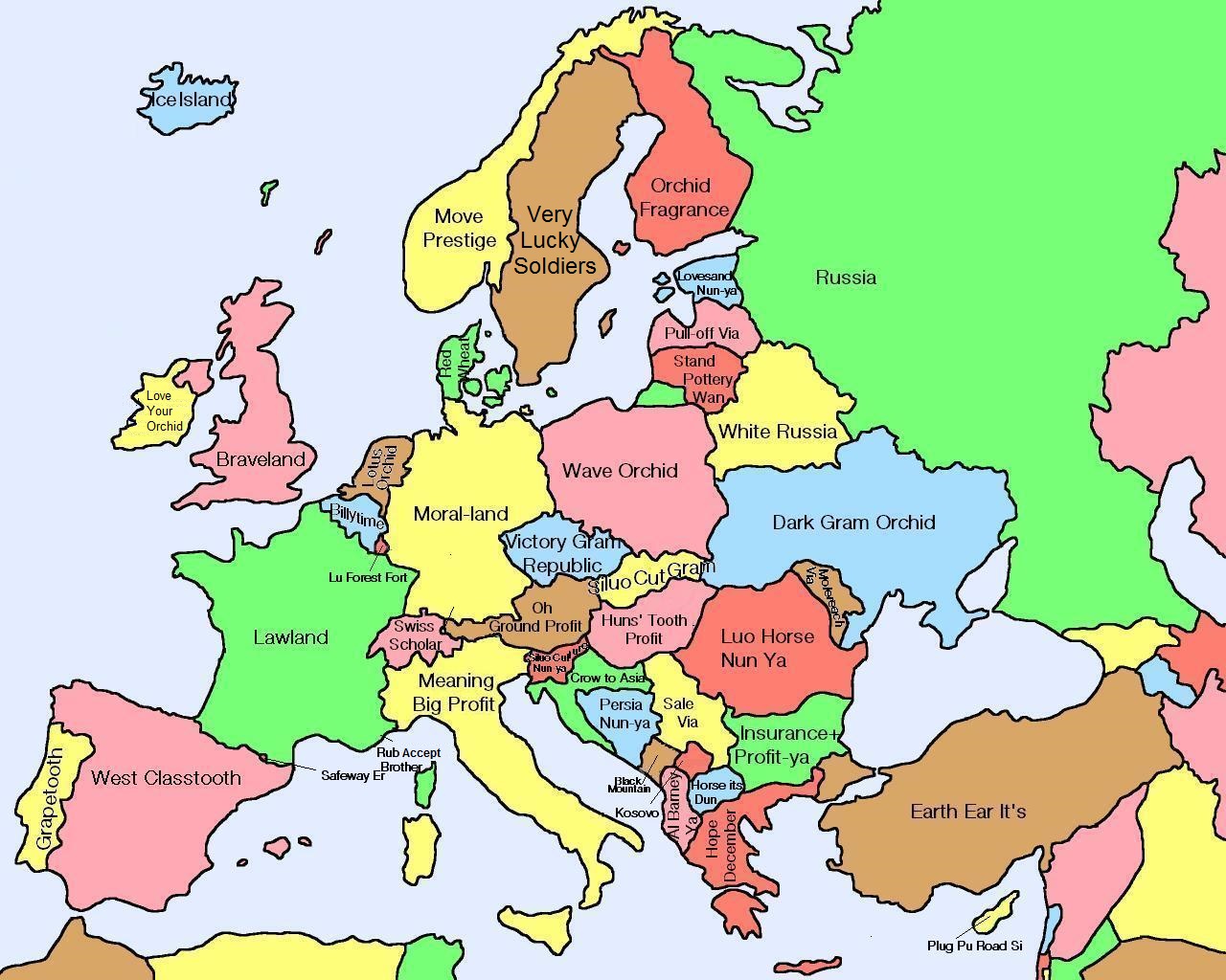 the world according to europeans