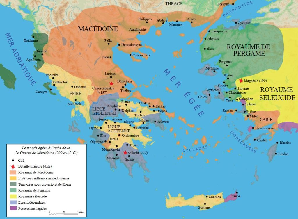 Alexander's Macedonia Legacy - Monday Map