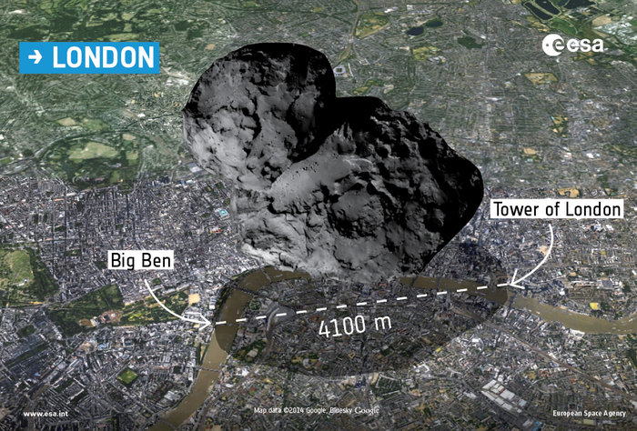 Comet_over_London ESA
