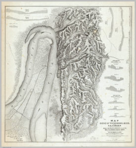 Vicksburg 4th of July map