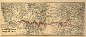 Transcontinental railroad actual route 1883 onemanz
