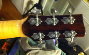 Gotoh 510 tuners on Brazilian rosewood Randall Kramer guitar