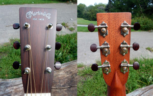 headstock and tuners Martin CS-21-11 review at onemanz.com