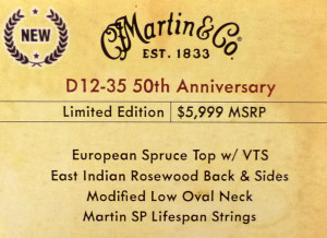 Martin HD-35 CMF IV 60th label