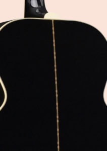 Gibson SJ-200 Ebony Limited back strip