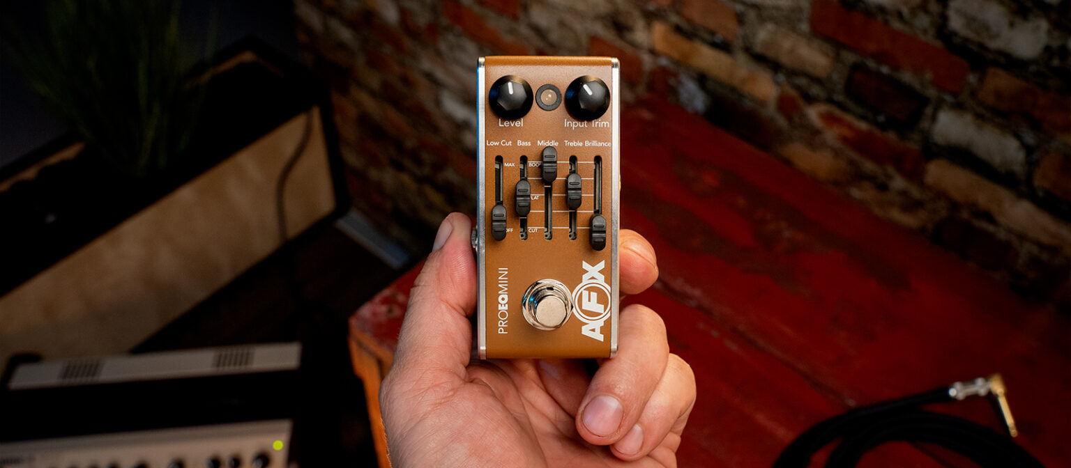 Fishman Mini Q NAMM 2023 - Fishman Acoustic FX Mini Pedals | One Man's Guitar