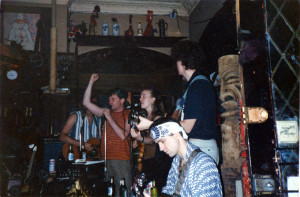 The Cheese Beads circa 1991 D.B.S. punk rock reunion