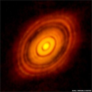 HL Tau planetary disc