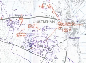 ouistreham Normandy map