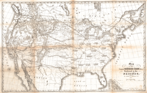 Transc railroad proposed routes 1853